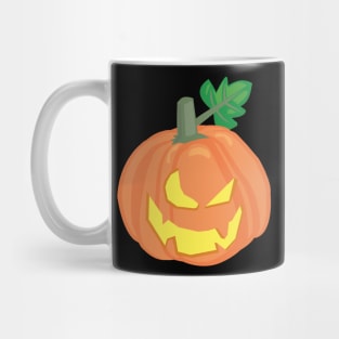 Pumpkin Smiling Design for Halloween Celebration Mug